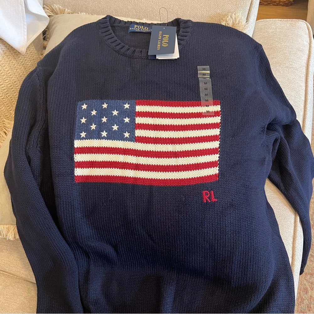 RL flag sweater